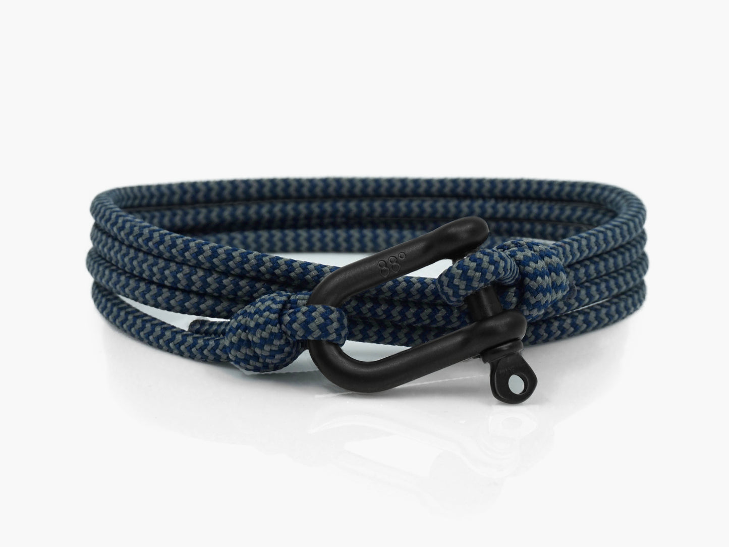 Storm Zig Zag & Black Shackle Bracelet